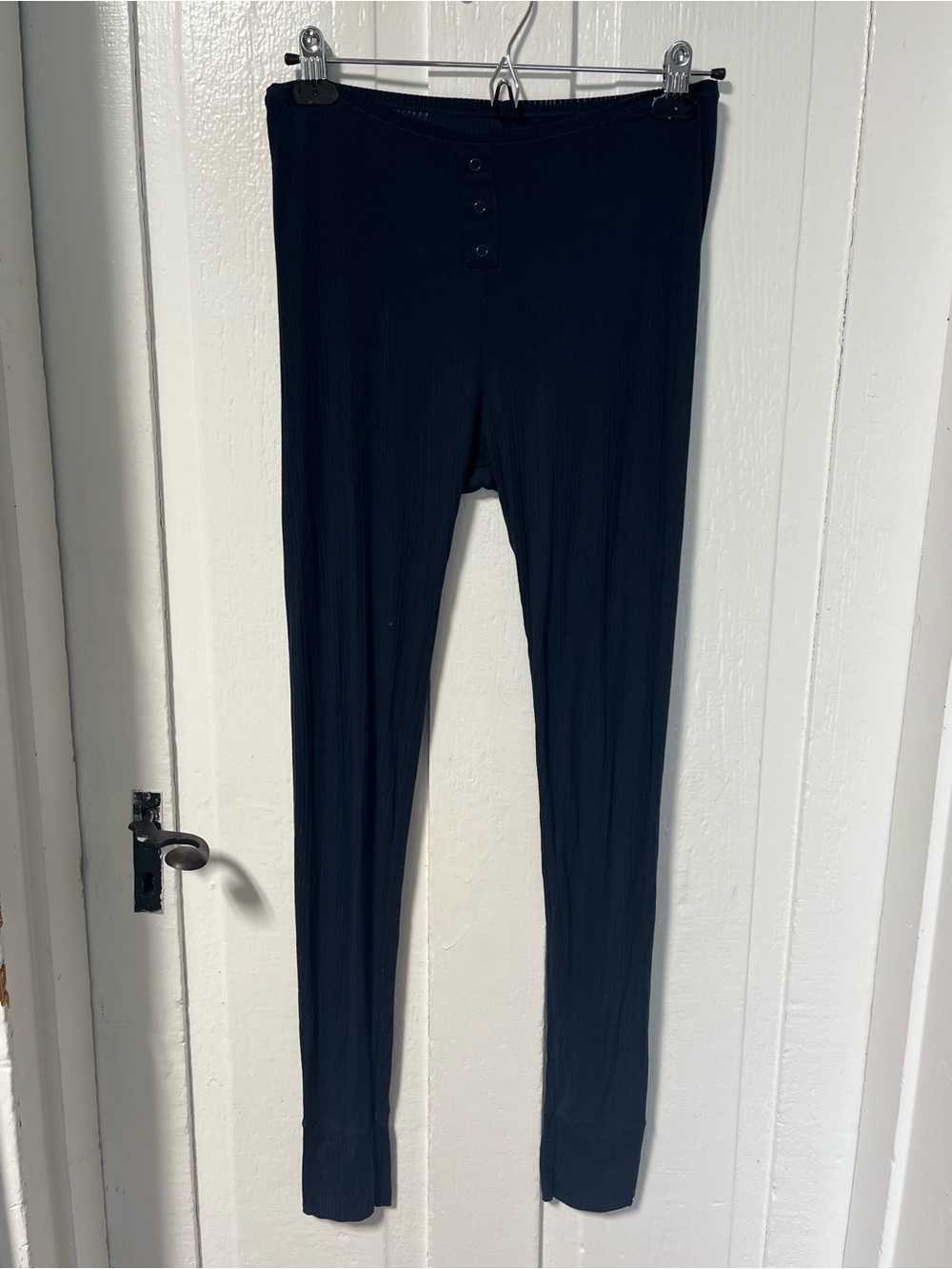 Negative underwear Whipped Long Underwear Pant Navy Blue Size medium